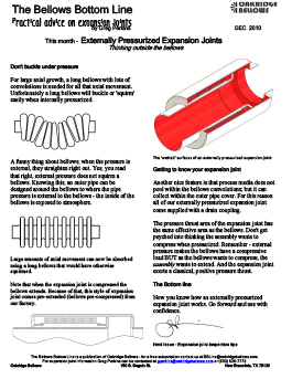 Externally Pressurized Expansion Joints