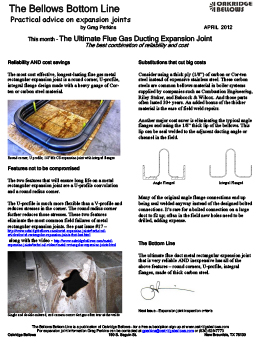 Flue Gas Expansion Joint Options