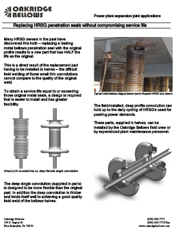 Penetrating Seal Replacements