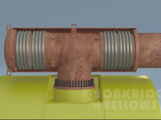 Steam Turbine Cross Over Expansion Joint