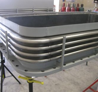 Condensor expansion joint